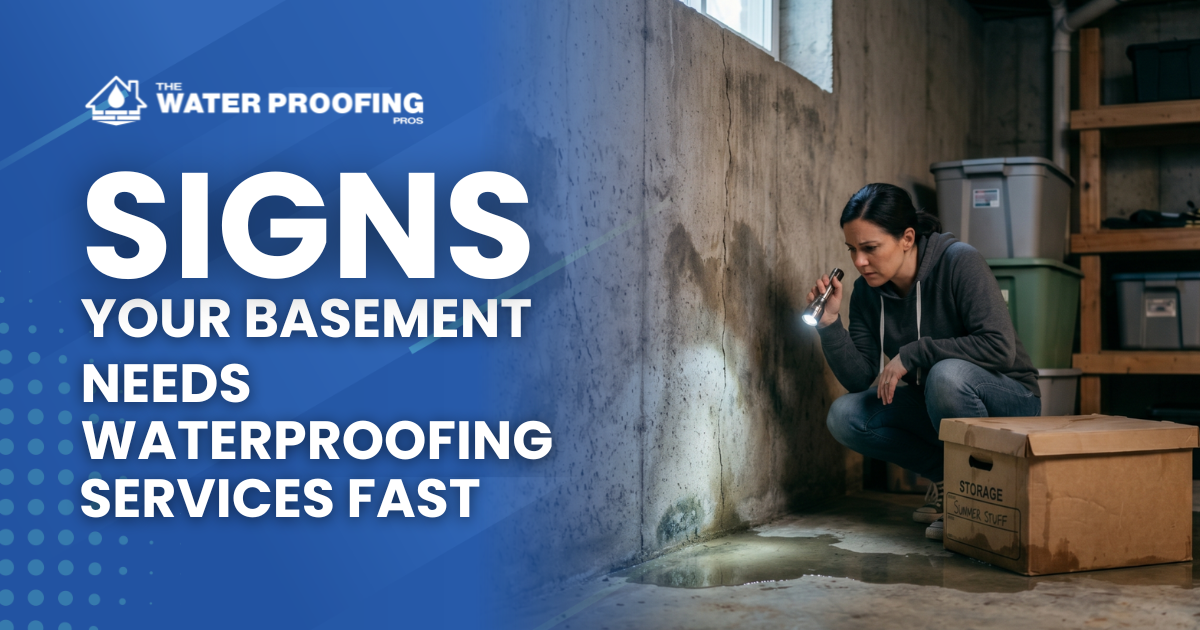 Signs Your Basement Needs Waterproofing Services Fast | The ...